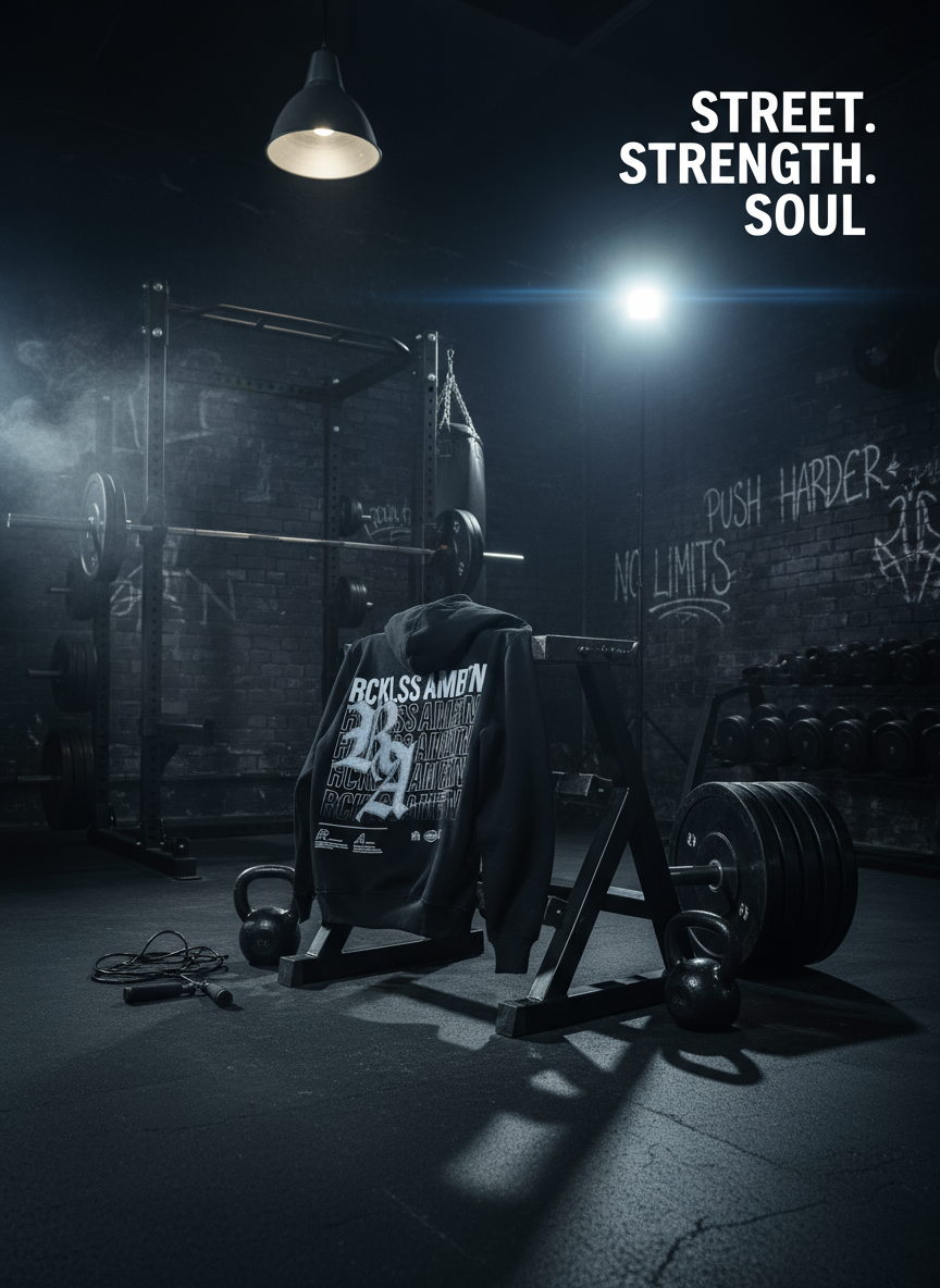 Rebuild Hoodie Gym Hero Image